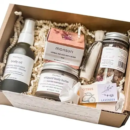 Self Care Gift Basket for Mom: New Mommy Care Package