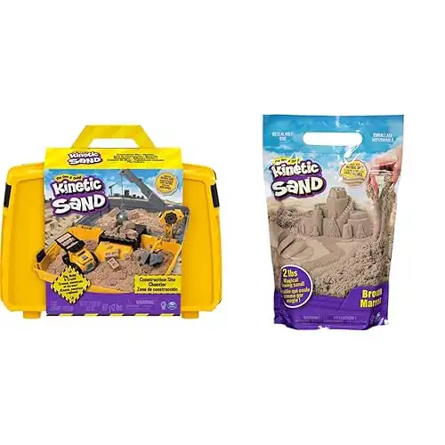 Kinetic Sand Baustellen Koffer