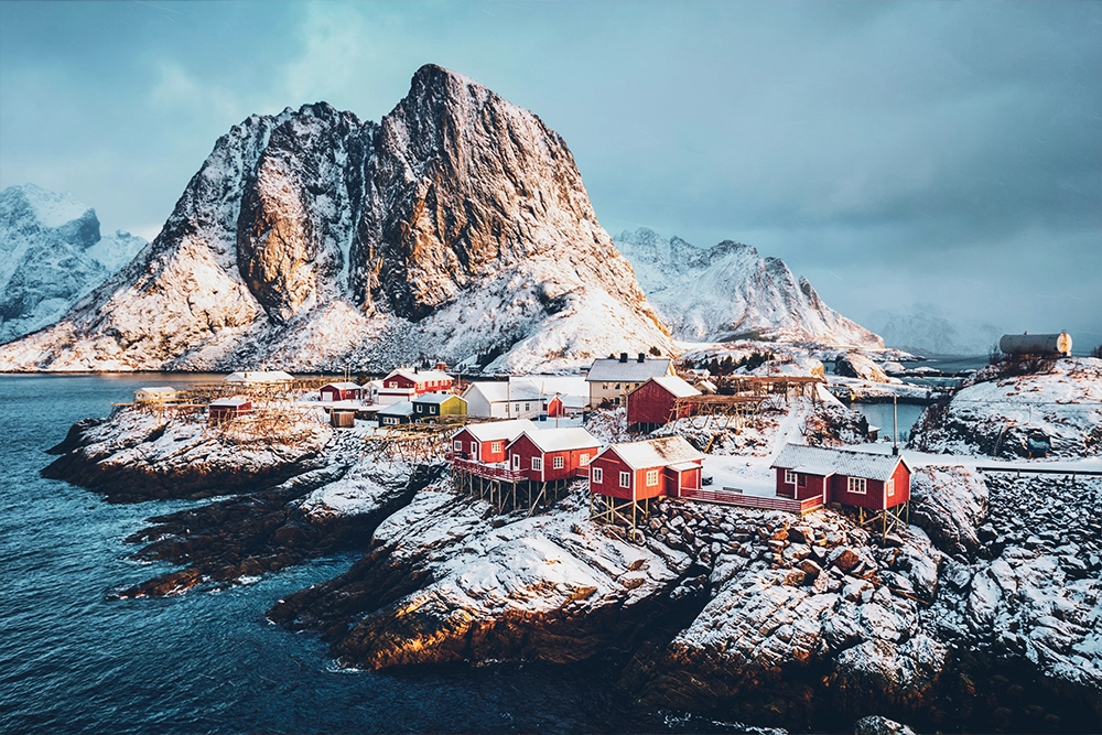 norwegen, nordisch, skandinavien, nordische mädchennamen, dorf, meer, küste, berge