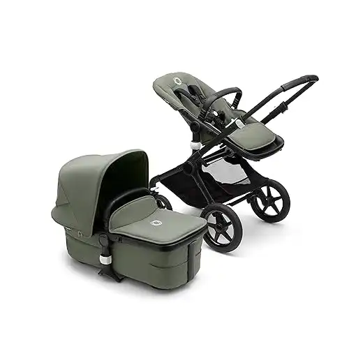 Bugaboo Fox 3, 2-in-1-Kinderwagen inklusive Liegewanne mit Lüftungsfenster