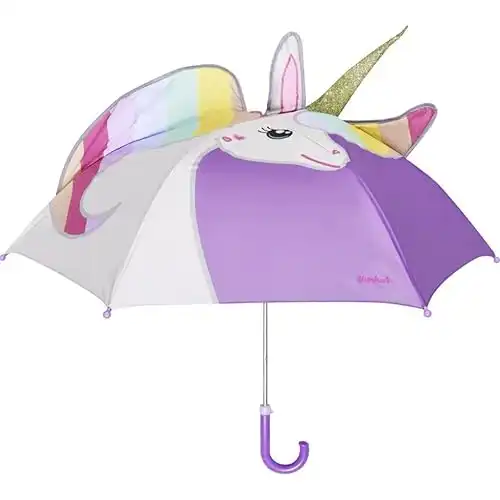 Playshoes Einhorn Kinder Regenschirm